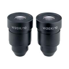 Eschenbach 334081. Paire d'oculaires grand champ pour stéréomicroscopes, 5x