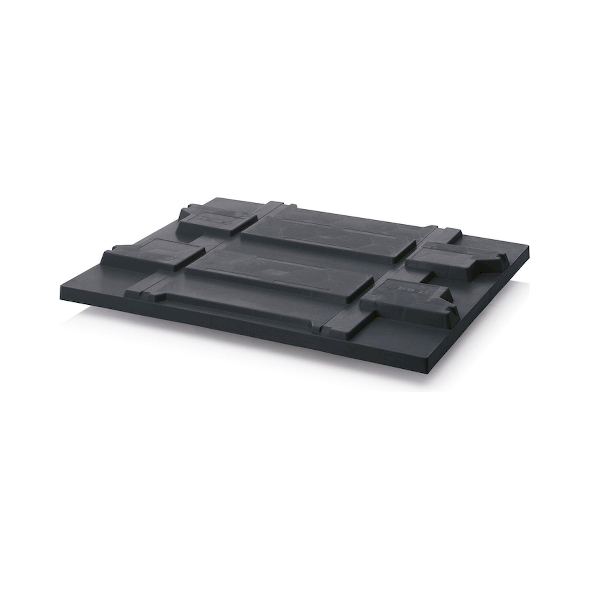 ESD A 1210-1. ESD pallet place-on lids KLT, 120x100 cm