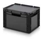 Auer ESD ED 43/27 HO. ESD-Eurobehälter mit Scharnierdeckel