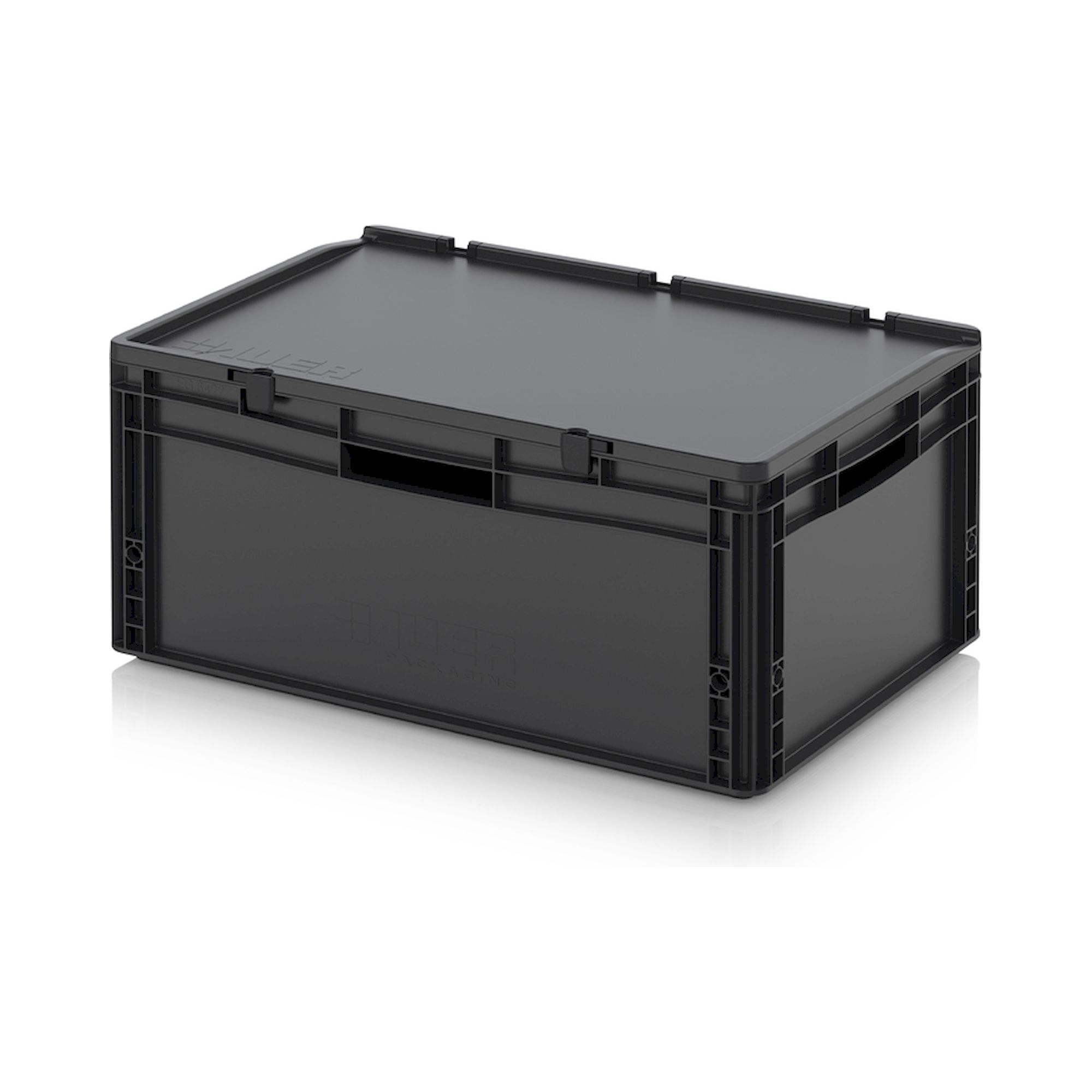 Auer ESD ED 64/27 HO. ESD-Eurobehälter mit Scharnierdeckel