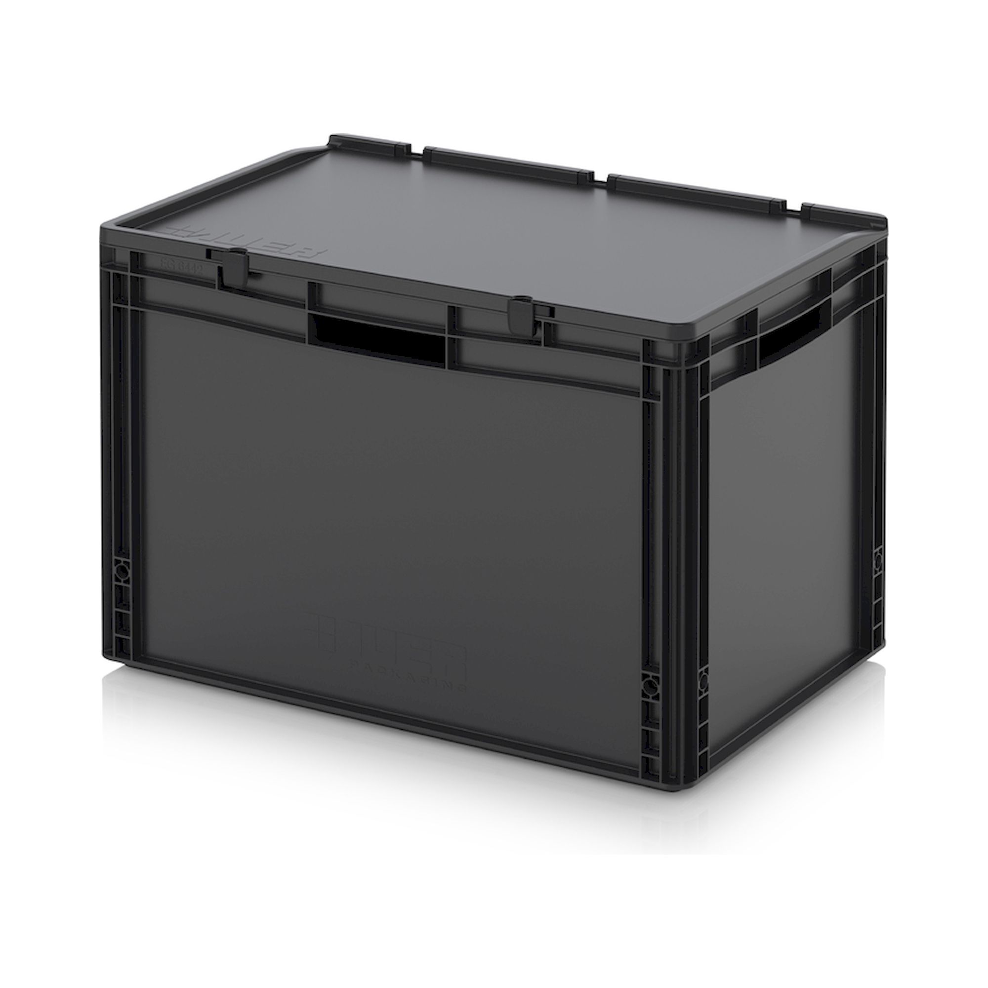 Auer ESD ED 64/42 HO. ESD-Eurobehälter mit Scharnierdeckel