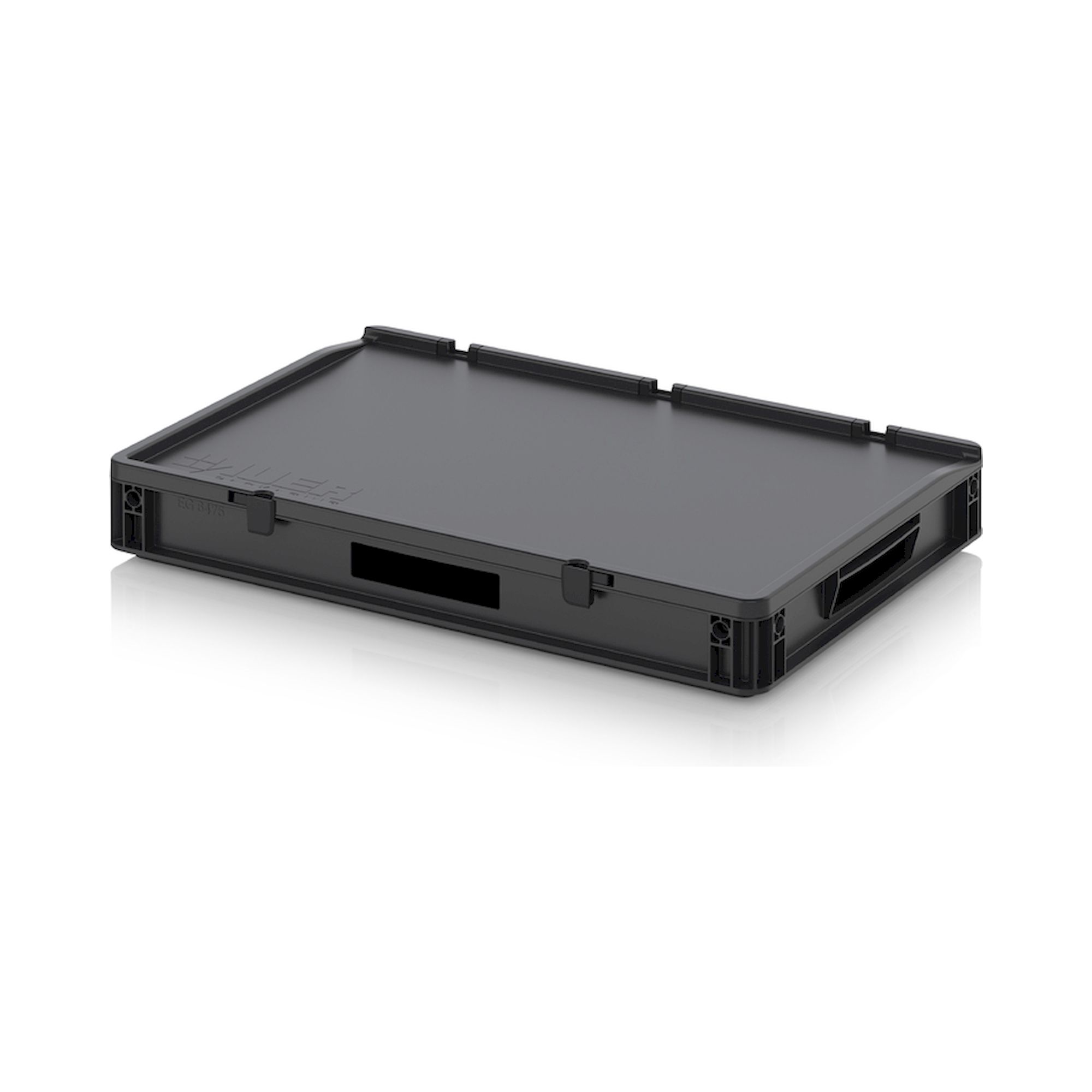 Auer ESD ED 64/75 HO. ESD-Eurobehälter mit Scharnierdeckel