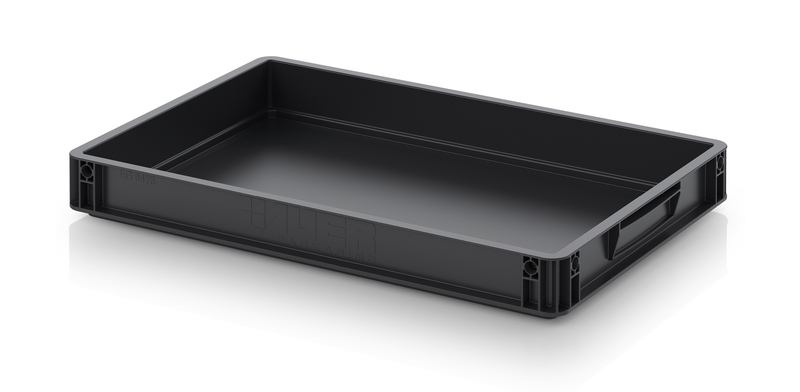 ESD EG 64/75 HG. ESD-600-400-75-EG - ESD container 600x400x75 mm