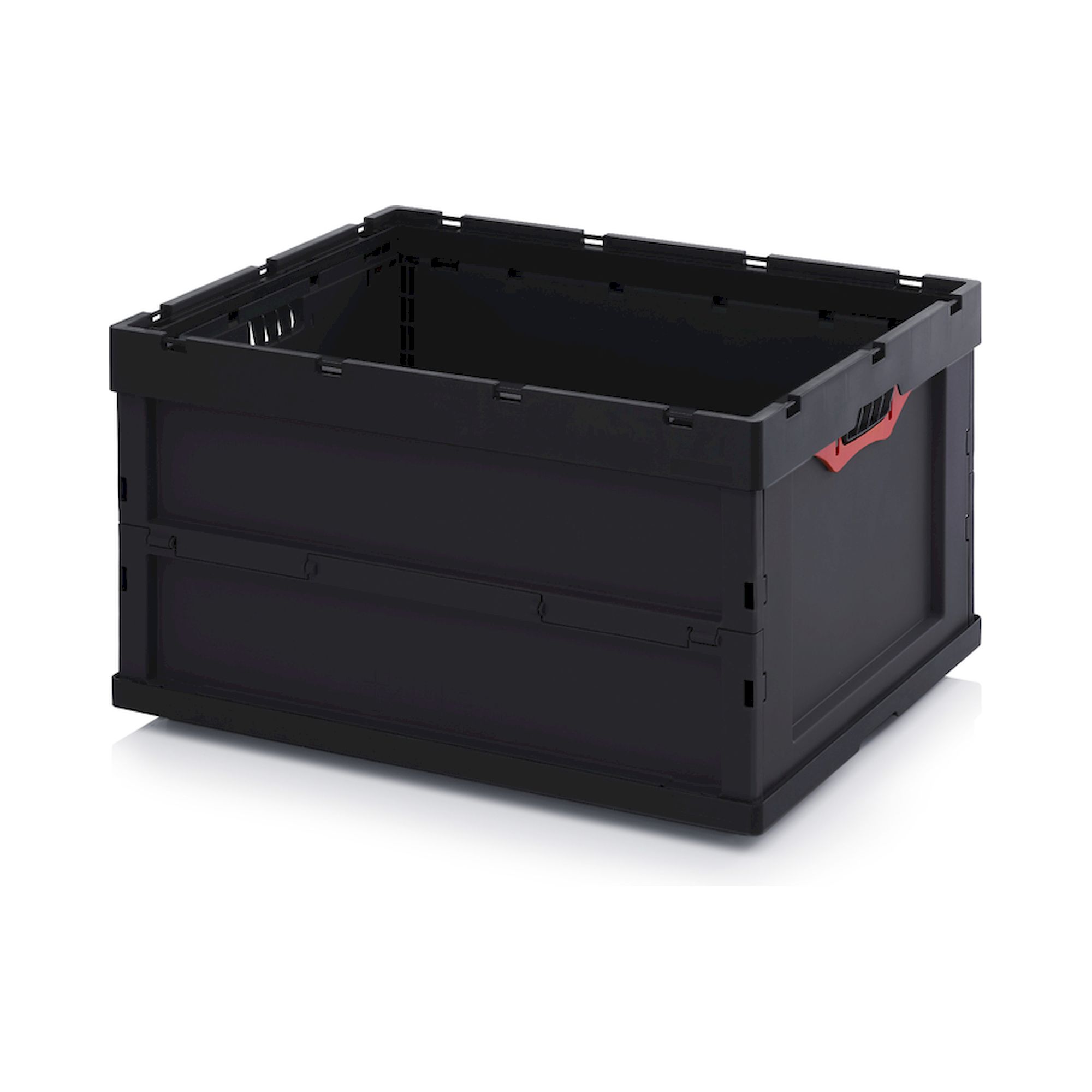 ESD FB 86/445. ESD foldable boxes without lid, 80x60x44,5 cm