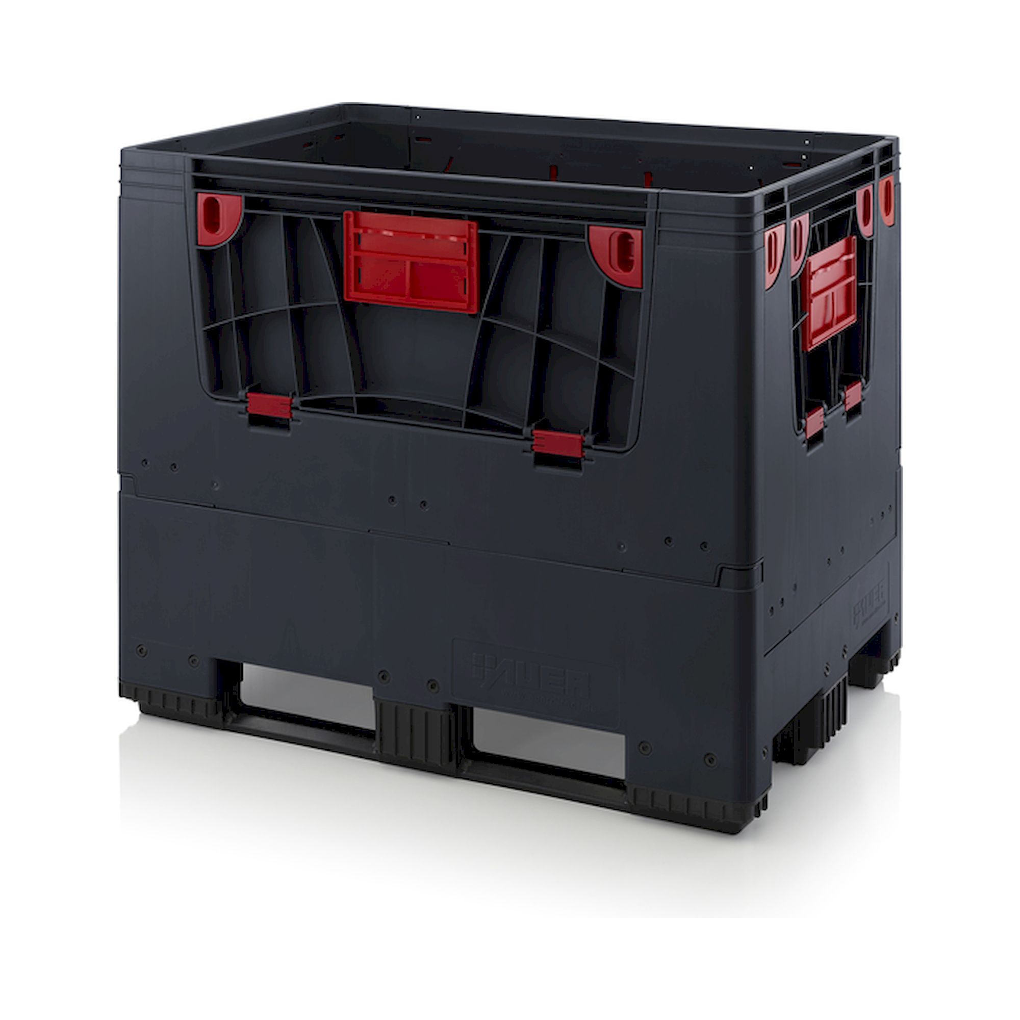 ESD KLK 1208K. Foldable ESD big boxes with 4 opening flaps