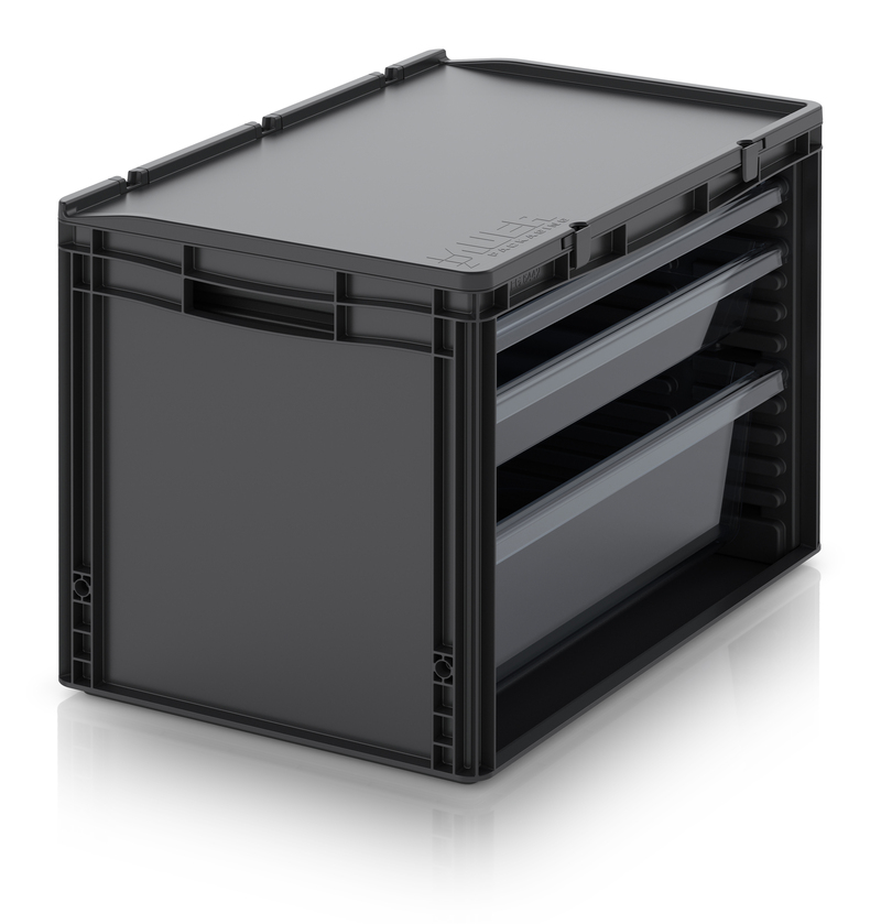 ESD SB-S1. ESD drawer containers Complete system