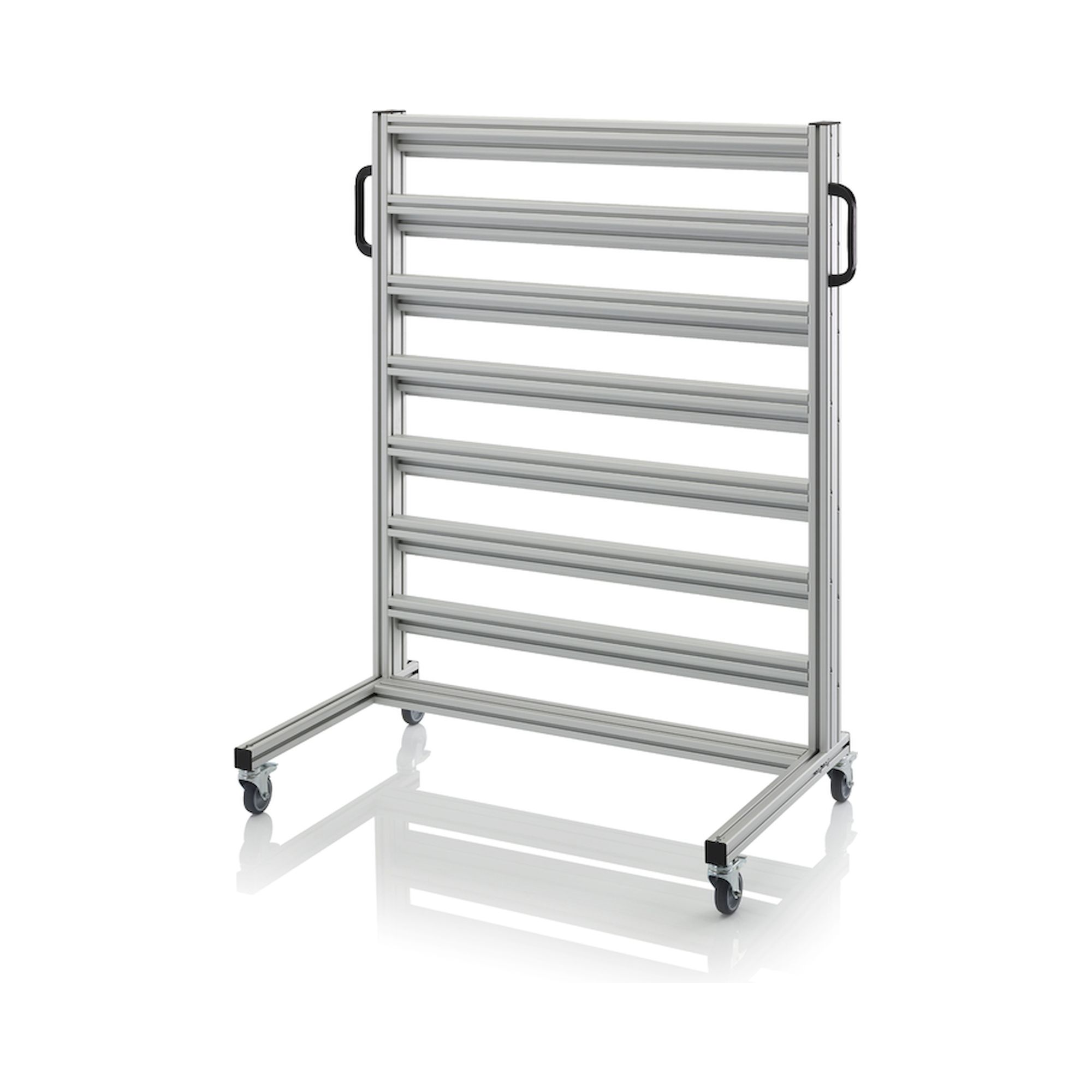 ESD SR.L. ESD system trolleys for rack boxes, unloaded