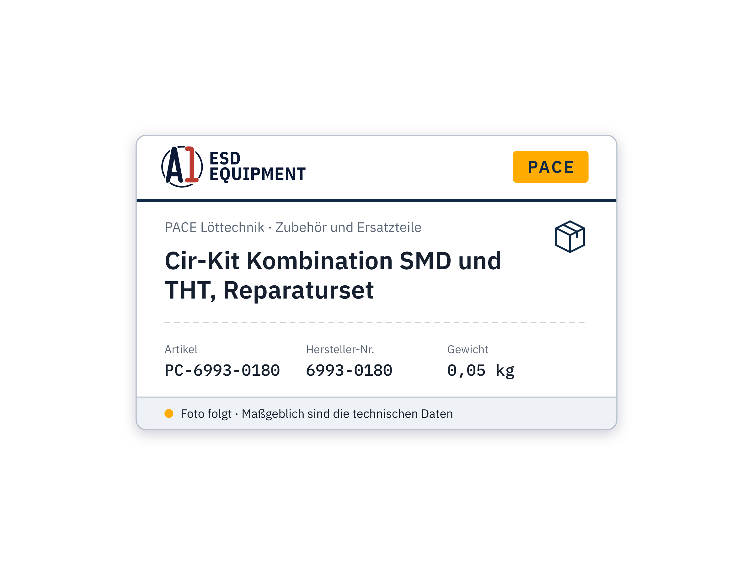 Cir-Kit, Combination SMD and Thru-Hole - PACE 6993-0180