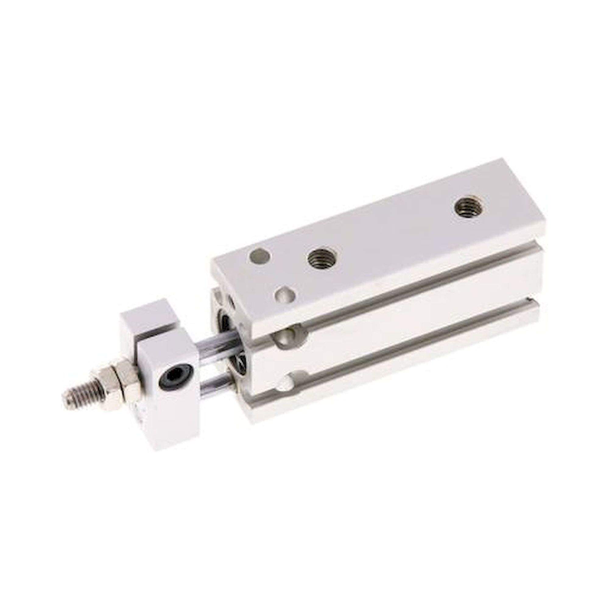 EMC EUK 10/15. Direktmontagezylinder, Kolben 10mm,Hub 15mm, verdrehgesicherte Kolbenstange