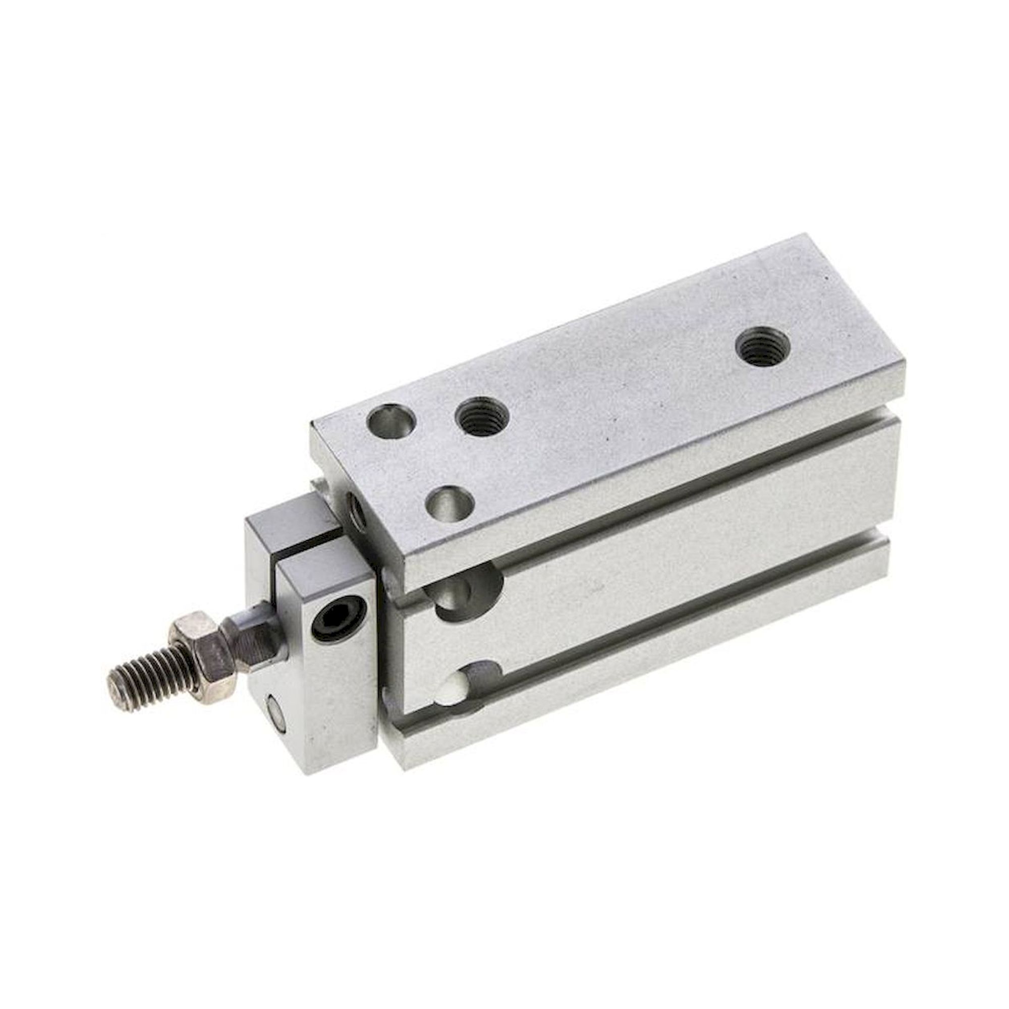 EMC EUK 16/15. Direktmontagezylinder, Kolben 16mm,Hub 15mm, verdrehgesicherte Kolbenstange