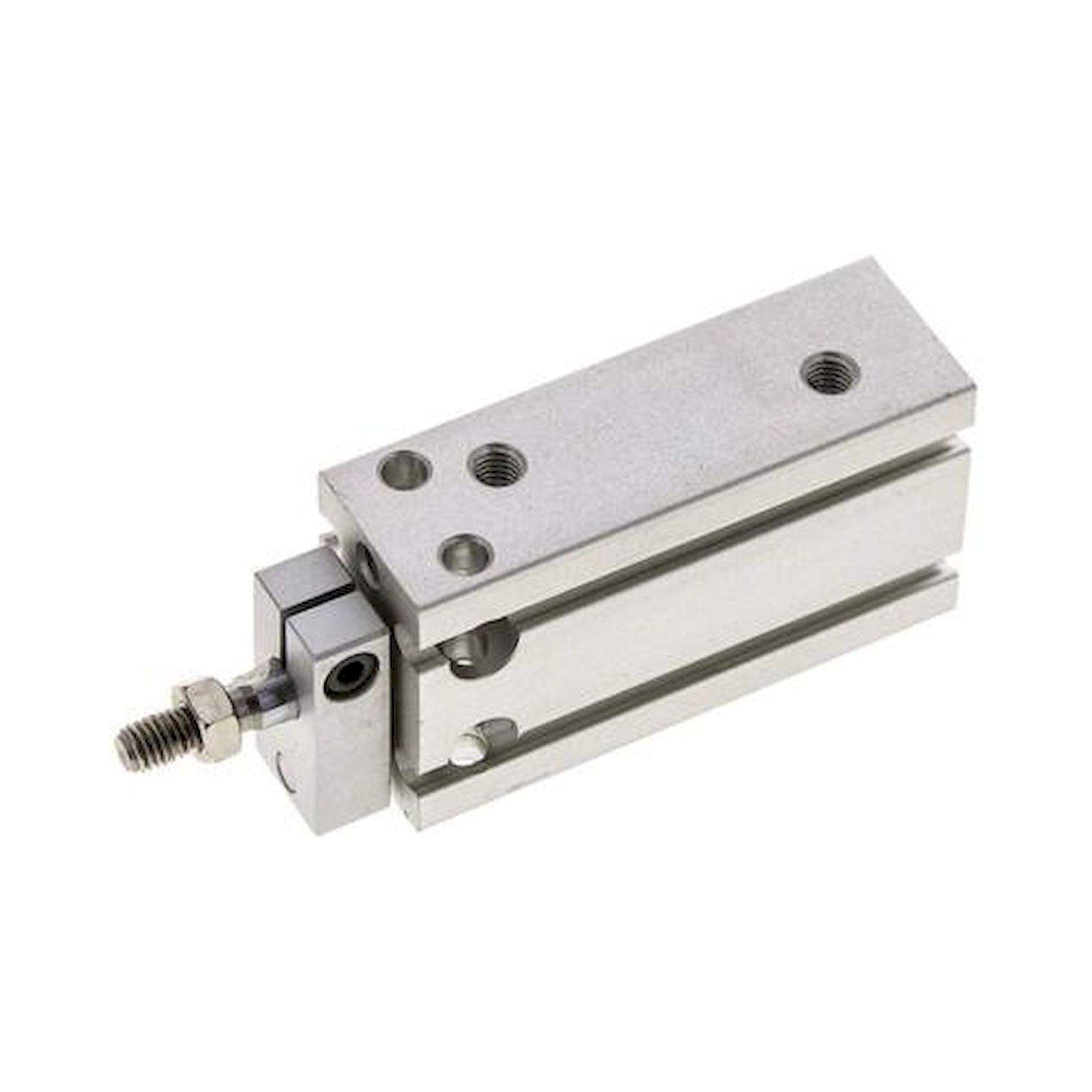 EMC EUK 16/20. Direktmontagezylinder, Kolben 16mm,Hub 20mm, verdrehgesicherte Kolbenstange