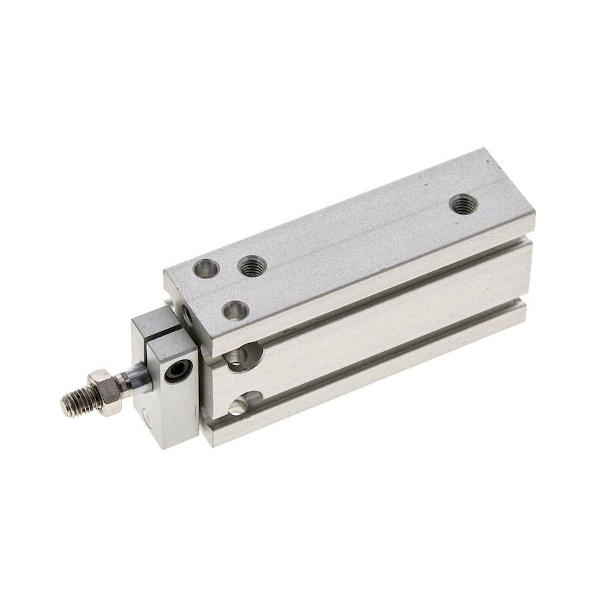 EMC EUK 16/30. Direktmontagezylinder, Kolben 16mm,Hub 30mm, verdrehgesicherte Kolbenstange