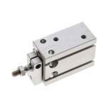 EMC EUK 20/10. Direktmontagezylinder, Kolben 20mm,Hub 10mm, verdrehgesicherte Kolbenstange