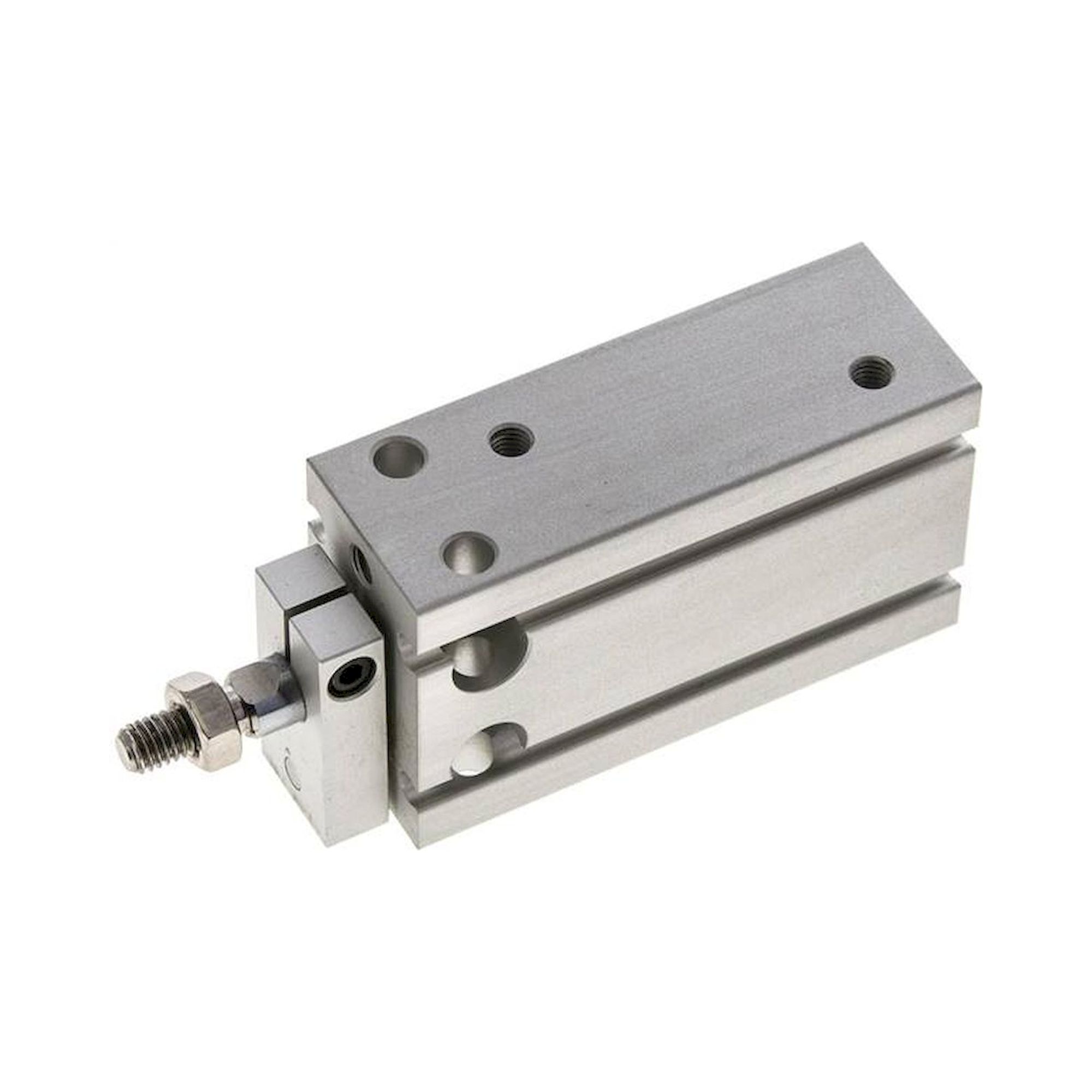 EMC EUK 20/25. Direktmontagezylinder, Kolben 20mm,Hub 25mm, verdrehgesicherte Kolbenstange