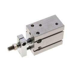 EMC EUK 25/10. Direktmontagezylinder, Kolben 25mm,Hub 10mm, verdrehgesicherte Kolbenstange