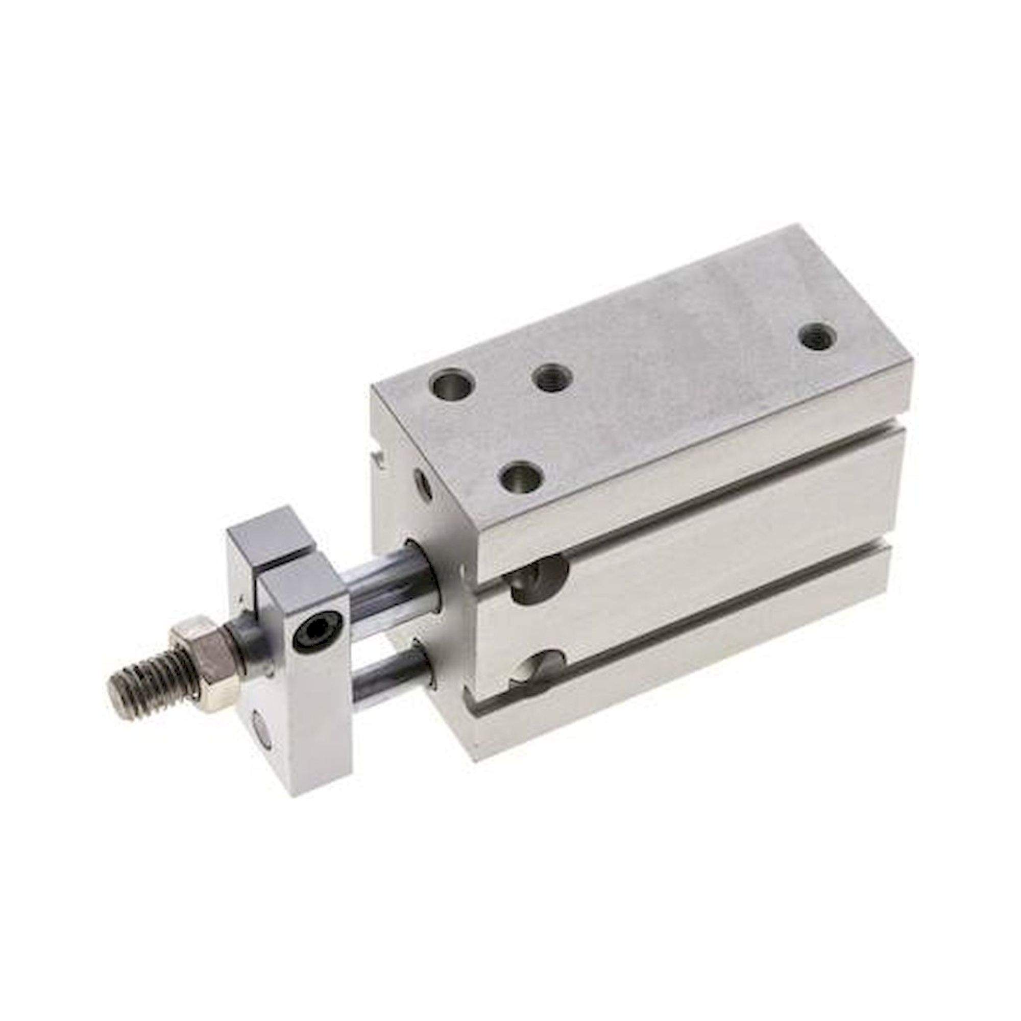 EMC EUK 25/20. Direktmontagezylinder, Kolben 25mm,Hub 20mm, verdrehgesicherte Kolbenstange