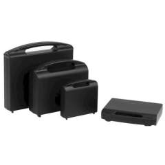 ESD Koffer, unbestückt, schwarz, 170x130x37 mm