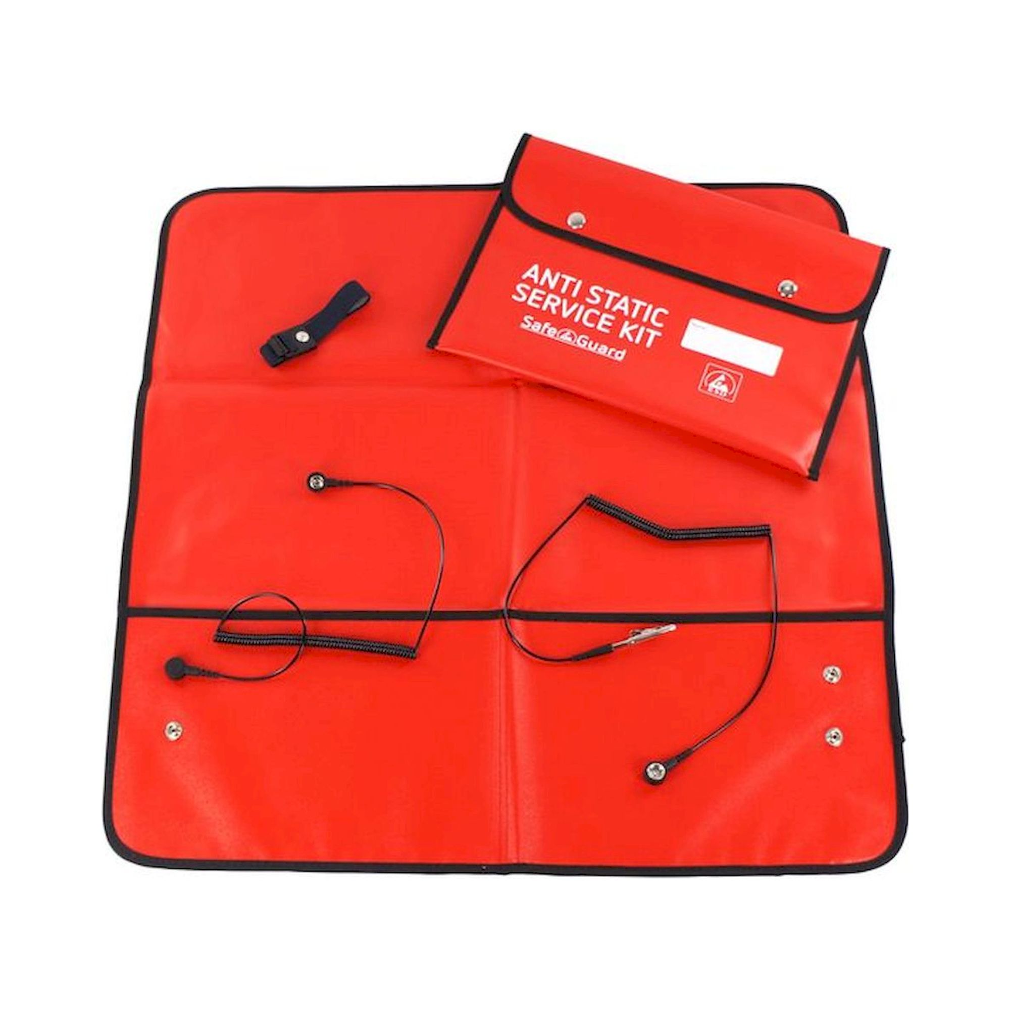 ESD Service Kit, einfache Krokodilklemme, rot