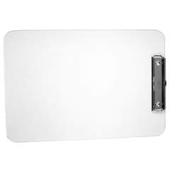 ESD clipboard DIN A4, plastic, transparent, 230x340x1.6 mm