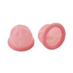 ESD Fingerlinge Latex, gerollt, Reinraumkompatibel, rosa, L