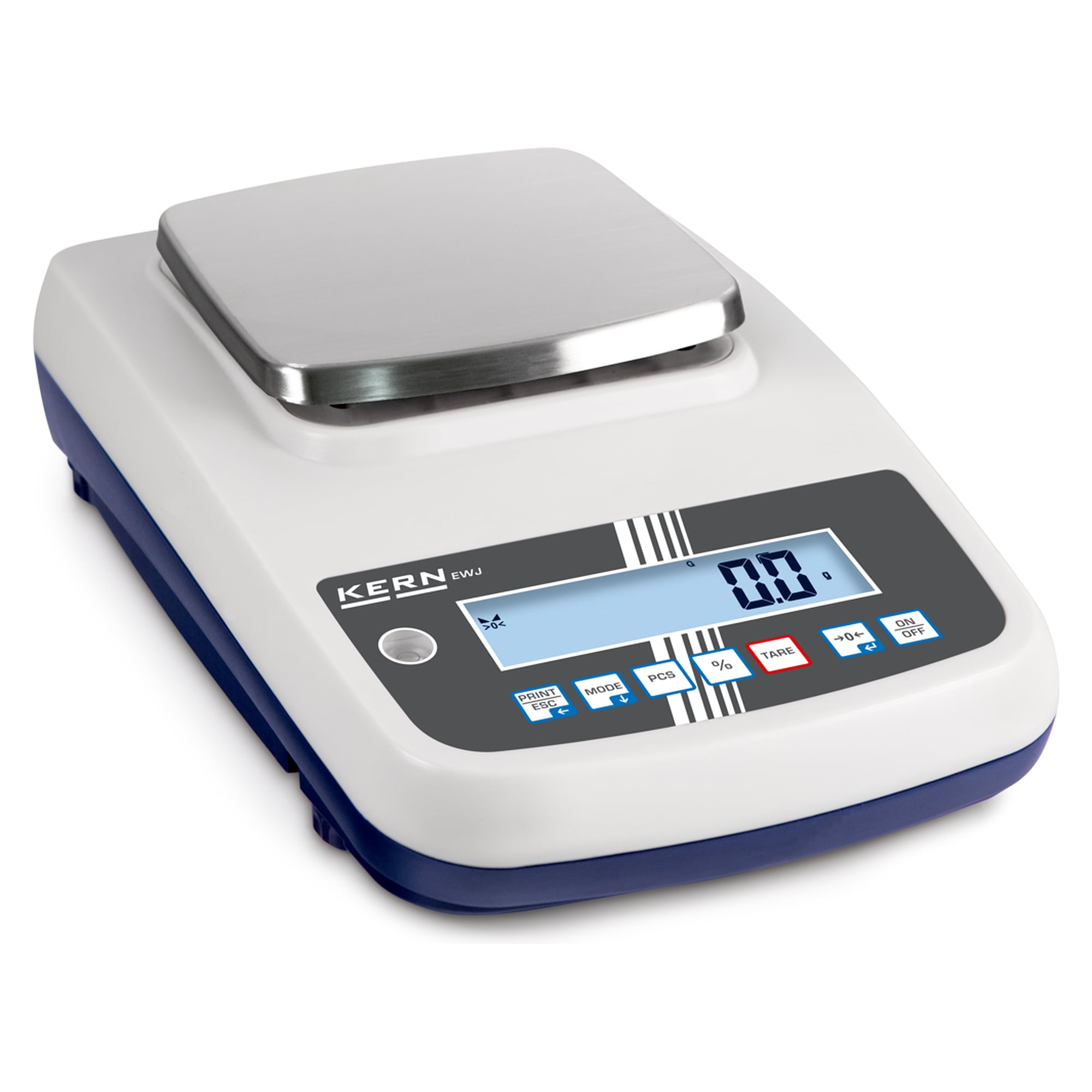 Kompakt-Laborwaage 6000 g Ablesbarkeit 0,01 g - KERN EWJ 6000-2