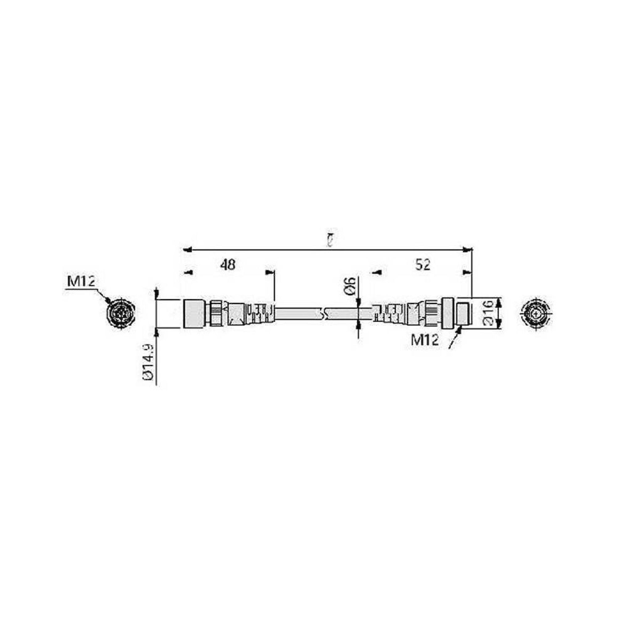 SMC EX500-AC003-SAPA. Strangleitung