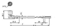 SMC EX500-AP010-S. Stecker mit KabelEX500-AP0