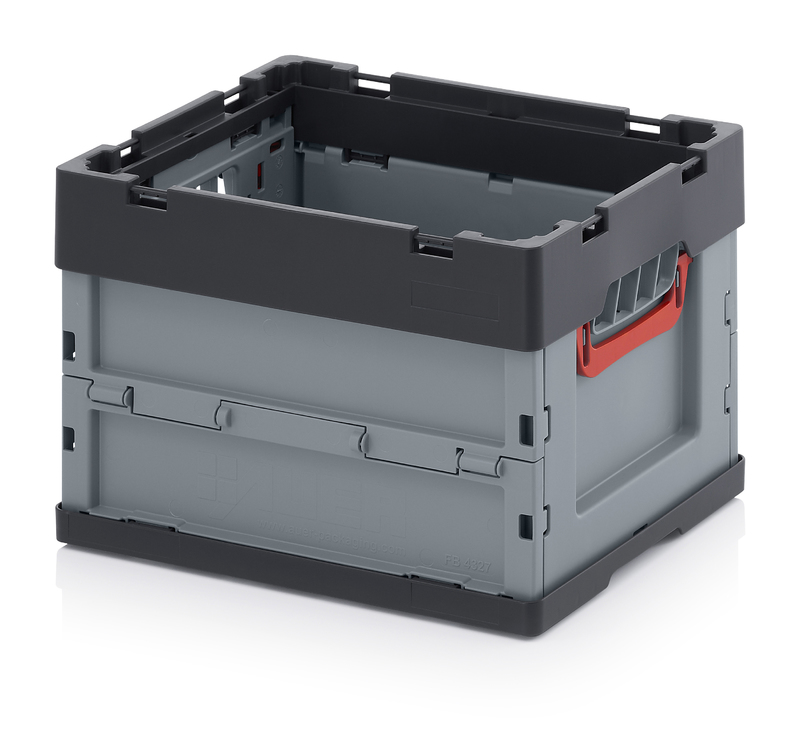 FB 43/27. Foldable boxes without lid, 40x30x27 cm