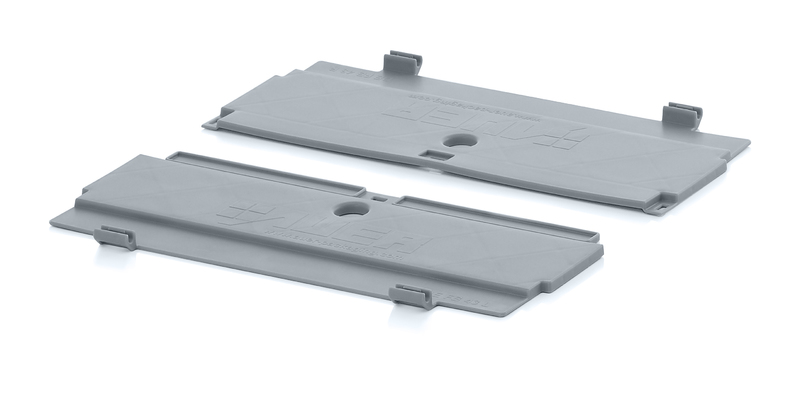 FB DE 43. Hinged lids for foldable boxes, 40x30 cm