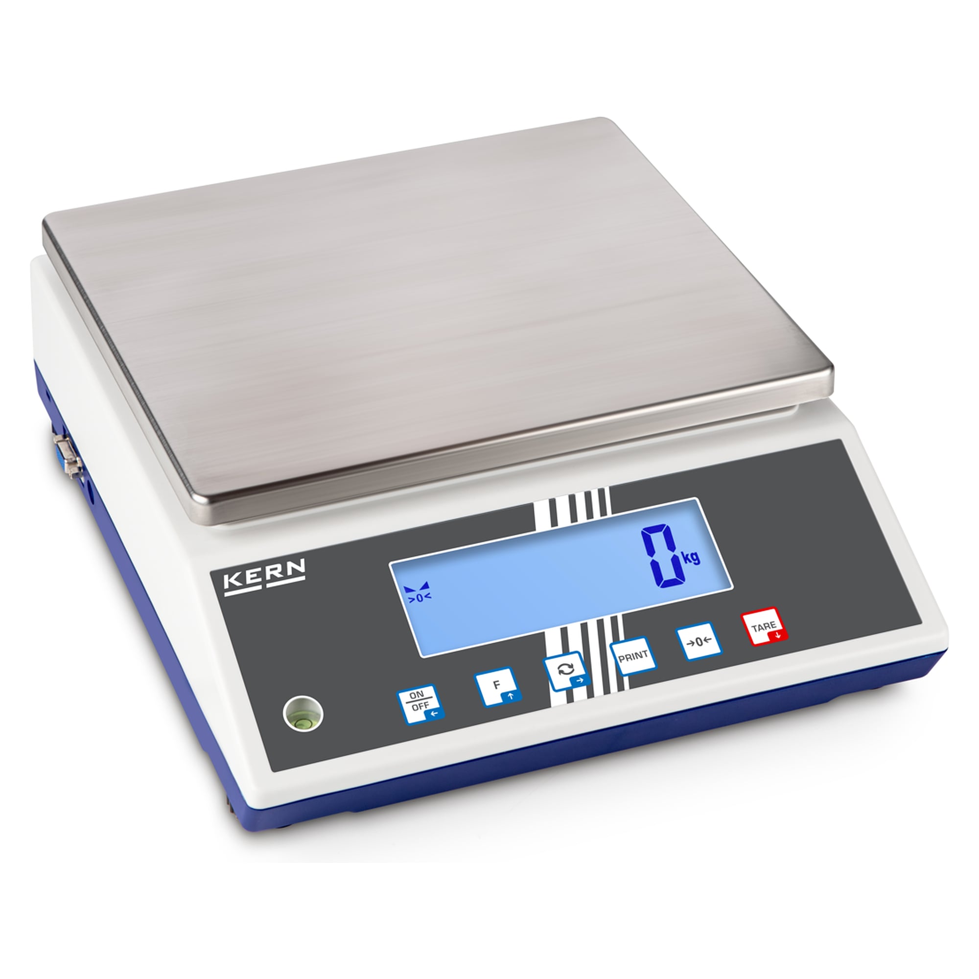 IoT-Line Bench Scale 3000 g / 6000 g Readability 1 g / 2 g - KERN FCB 6K-3DM