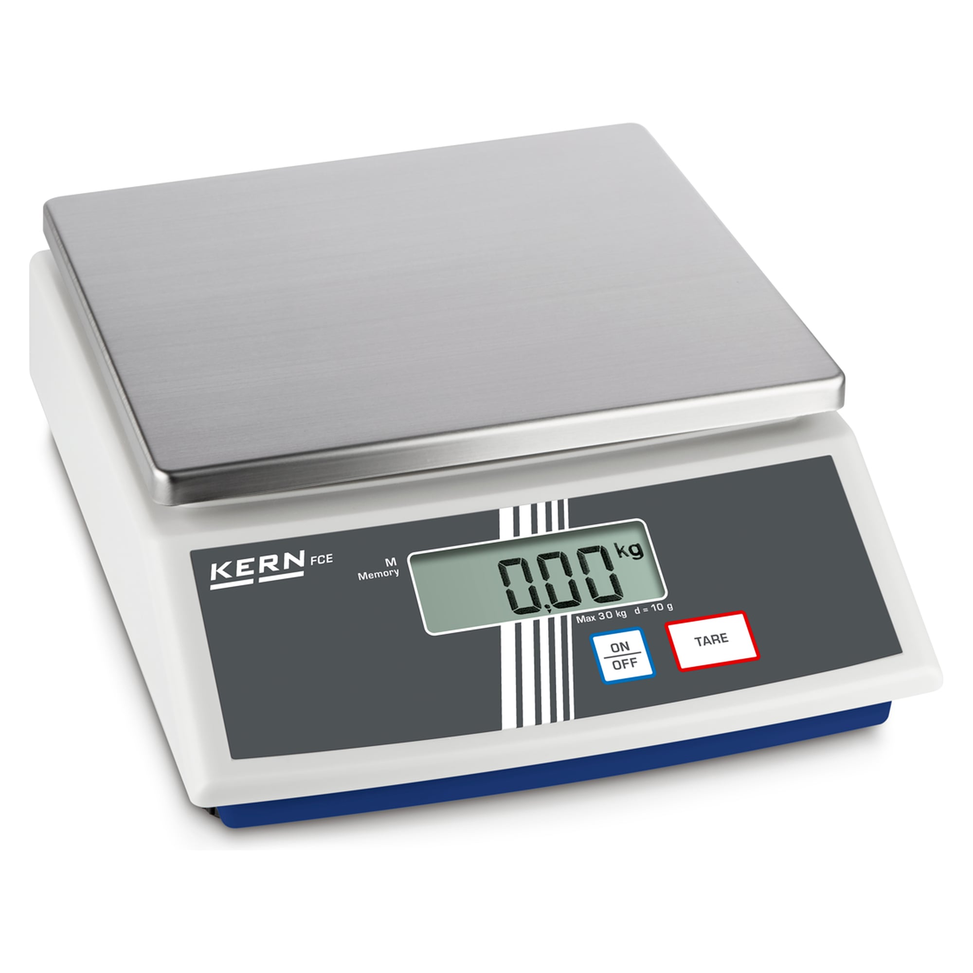 Tischwaage 30000 g Ablesbarkeit 10 g - KERN FCE 30K10N