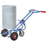 Fetra 1071. Drum trolleys. 300 kg, height 1600 mm, with supporting castor