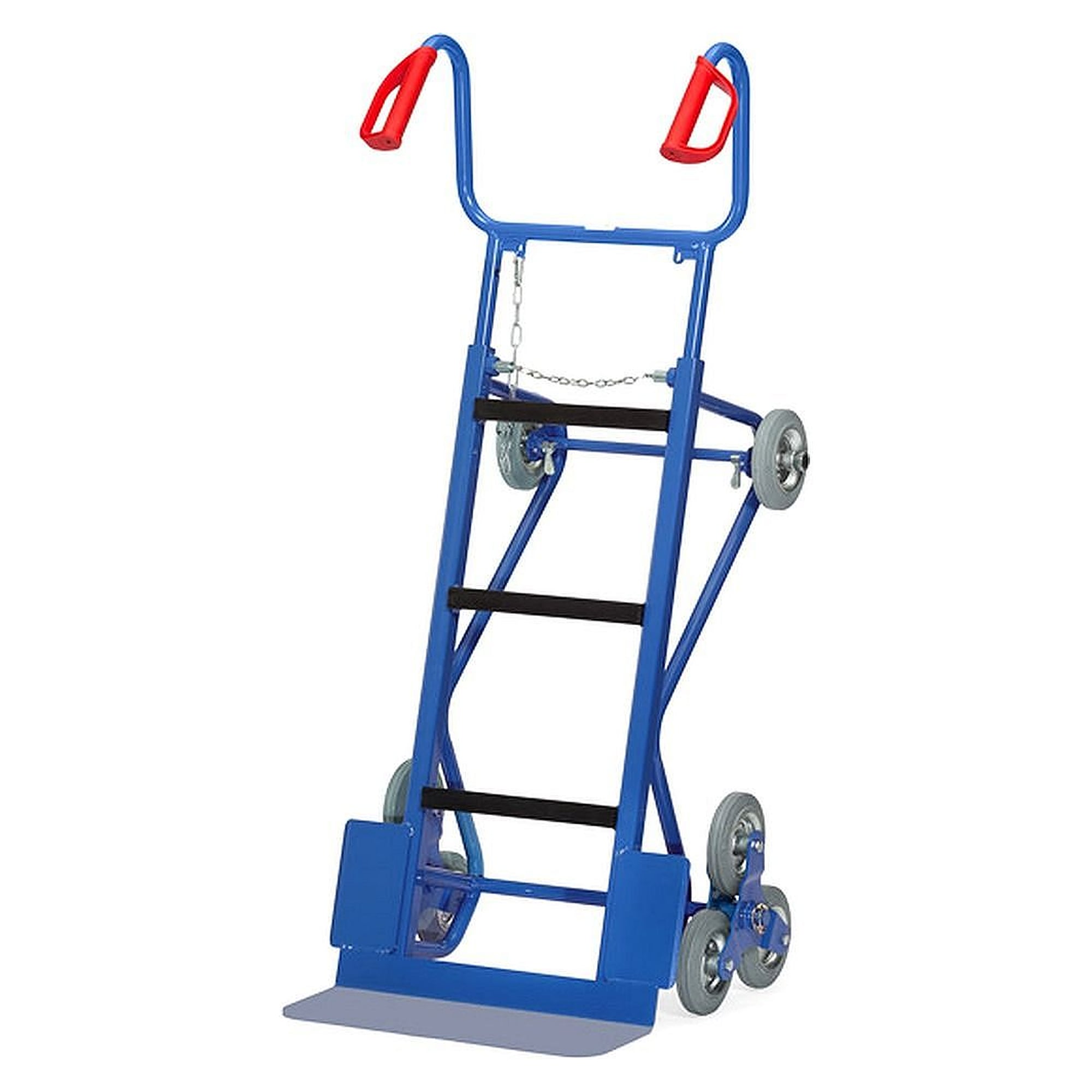 Gerätekarre 400 kg, Vollgummiräder 160 x 40 mm, mit Treppensternen - Fetra 11052