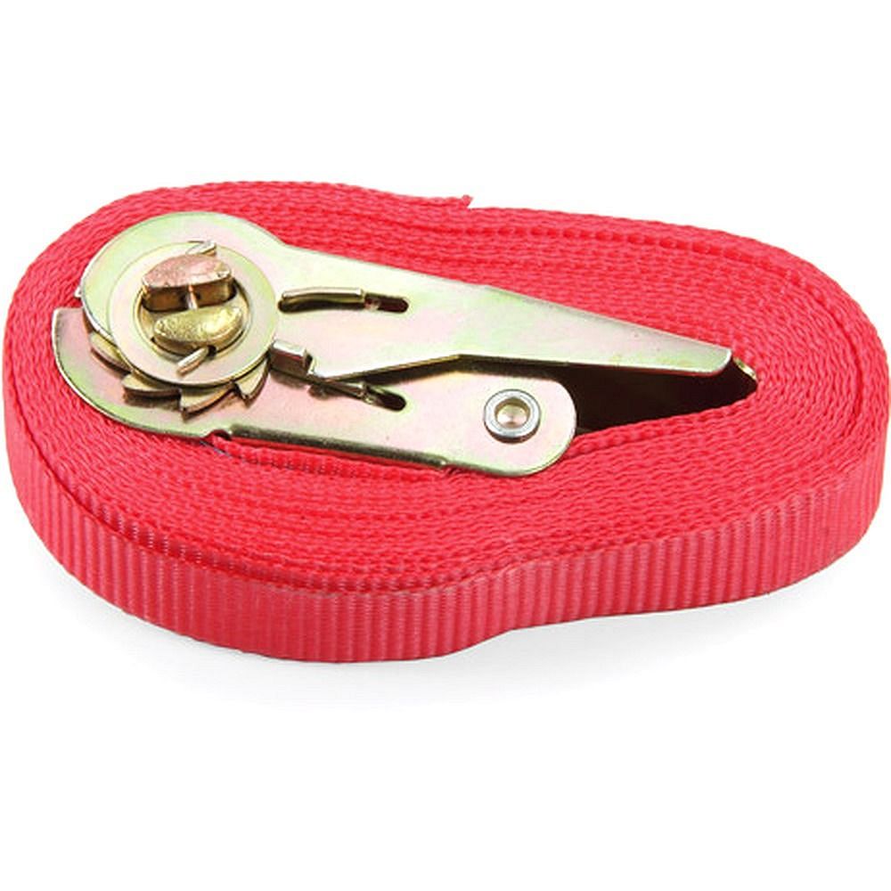 Fetra Spanngurt 11057, Farbe rot mit Mini-Ratsche