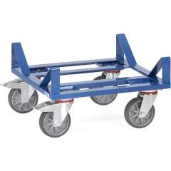 Fetra 1168. Bale cradle dolly. 400 kg, platform size 500x500 mm, with cradle for reels, bales etc