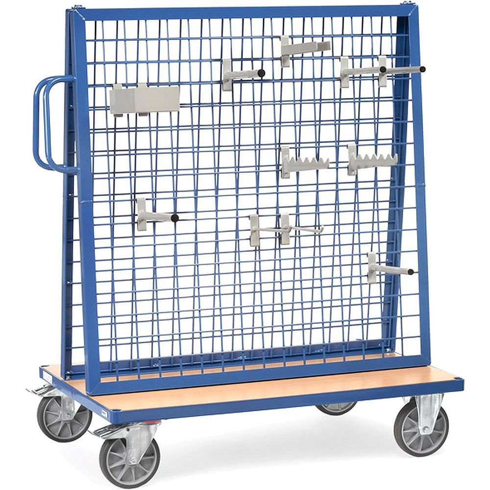 Fetra 1301. Workpiece trolleys. 600 kg, two-sided