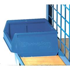 Fetra Sichtlagerkasten 300 x 230 x 150 mm, blau, für Werkstückwagen
