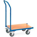Fetra 135820. Euro box roller. 250 kg, flush with frame, with push bar