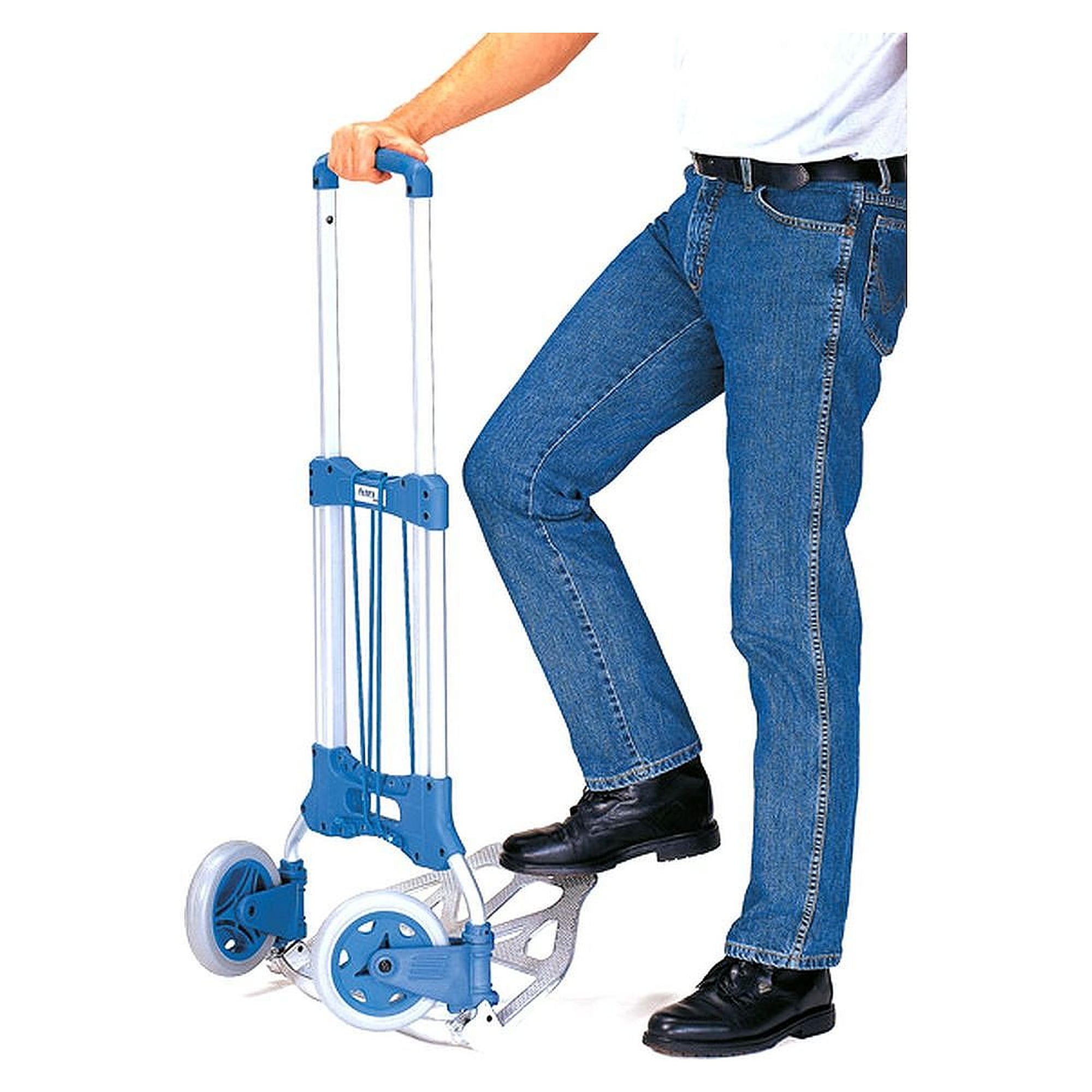 Chariot à colis pliable 125 kg, roues polymère 170 mm - Fetra 1732