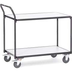 Fetra 1841. ESD table top carts. 300 kg, 2 shelves