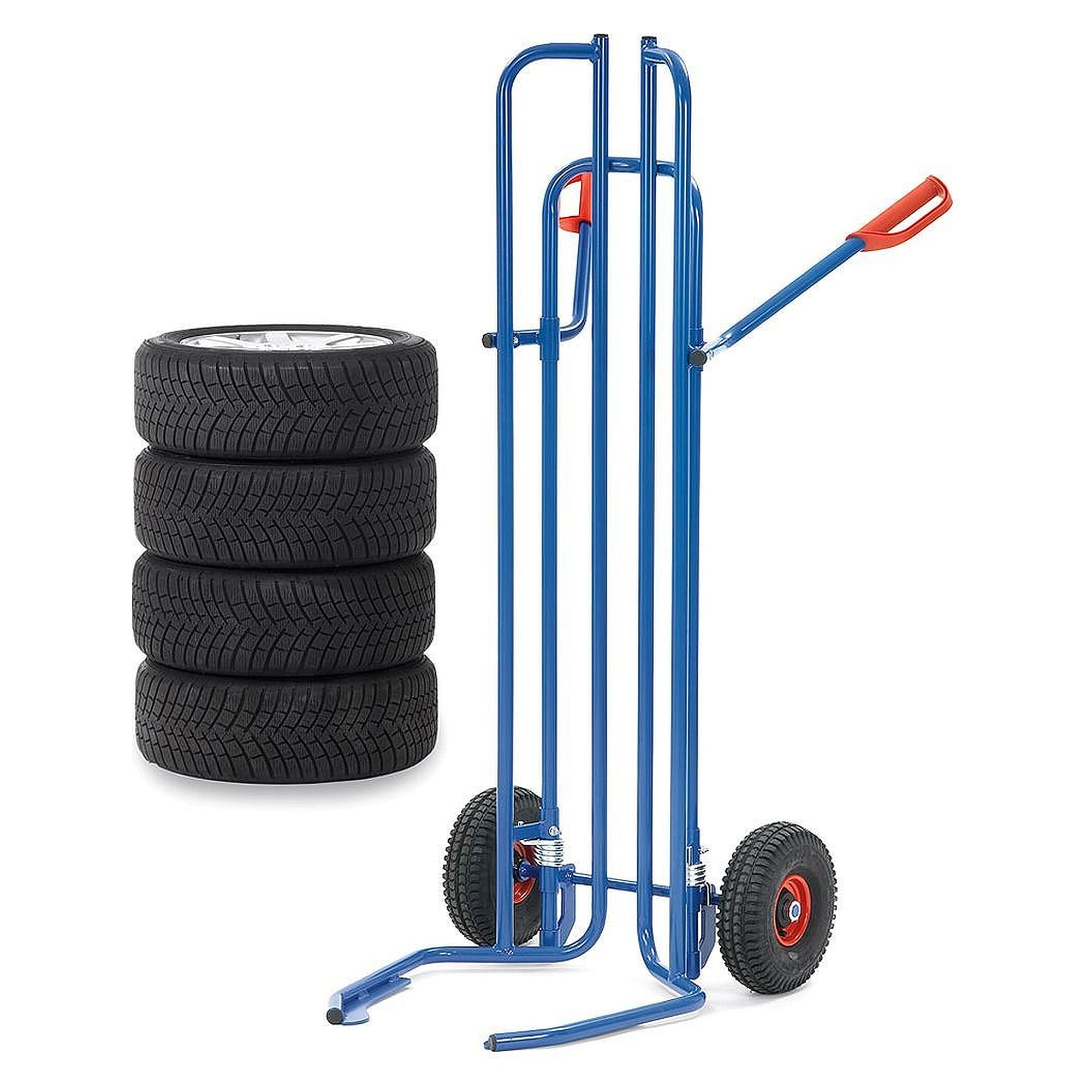 Tyre Trolley 200 kg, solid rubber 250 mm - Fetra 2032