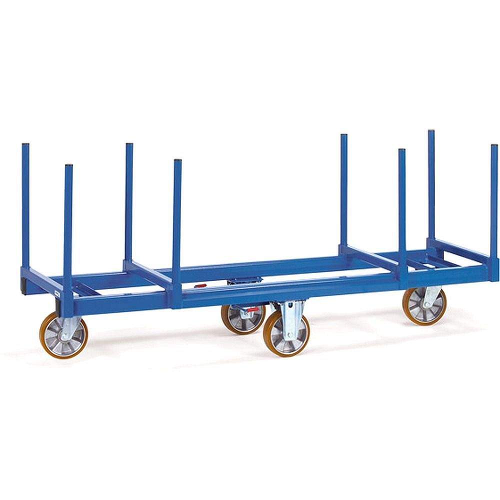Fetra 2111. Trolley for long goods. 1500 kg, with stanchions 500 mm long
