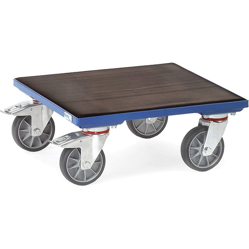 Fetra 2166. Small dollies. 400 kg, with wooden platform covered with corrugated rubber