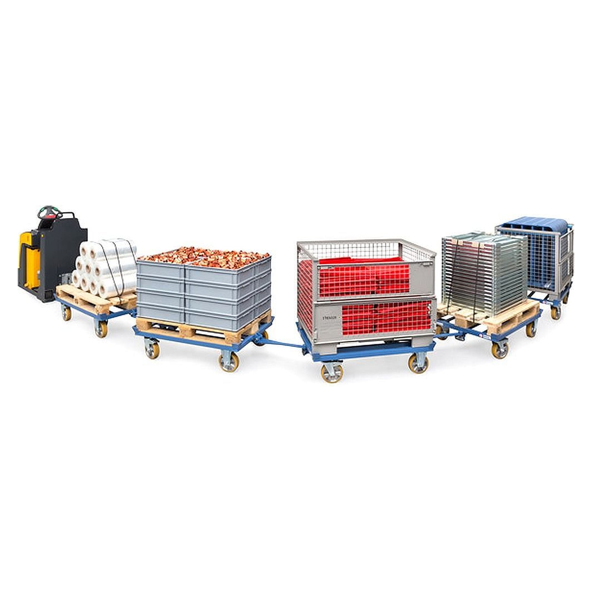 Pallet Dolly 1000 kg Tugger Train - Fetra 22601