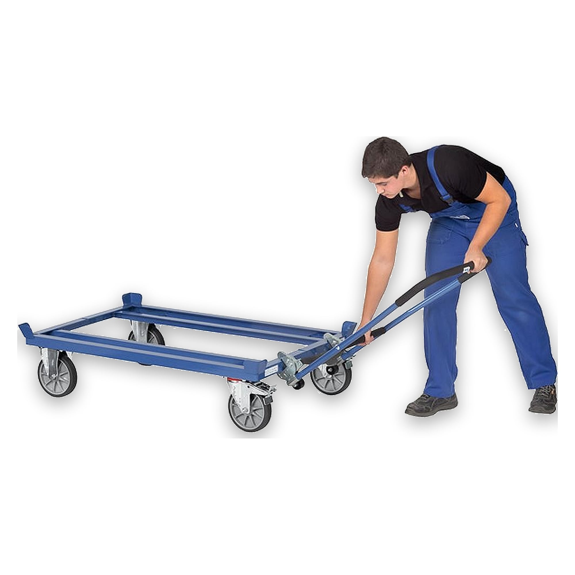 Clip-On Push Handle for Pallet Dollies - Fetra 22892