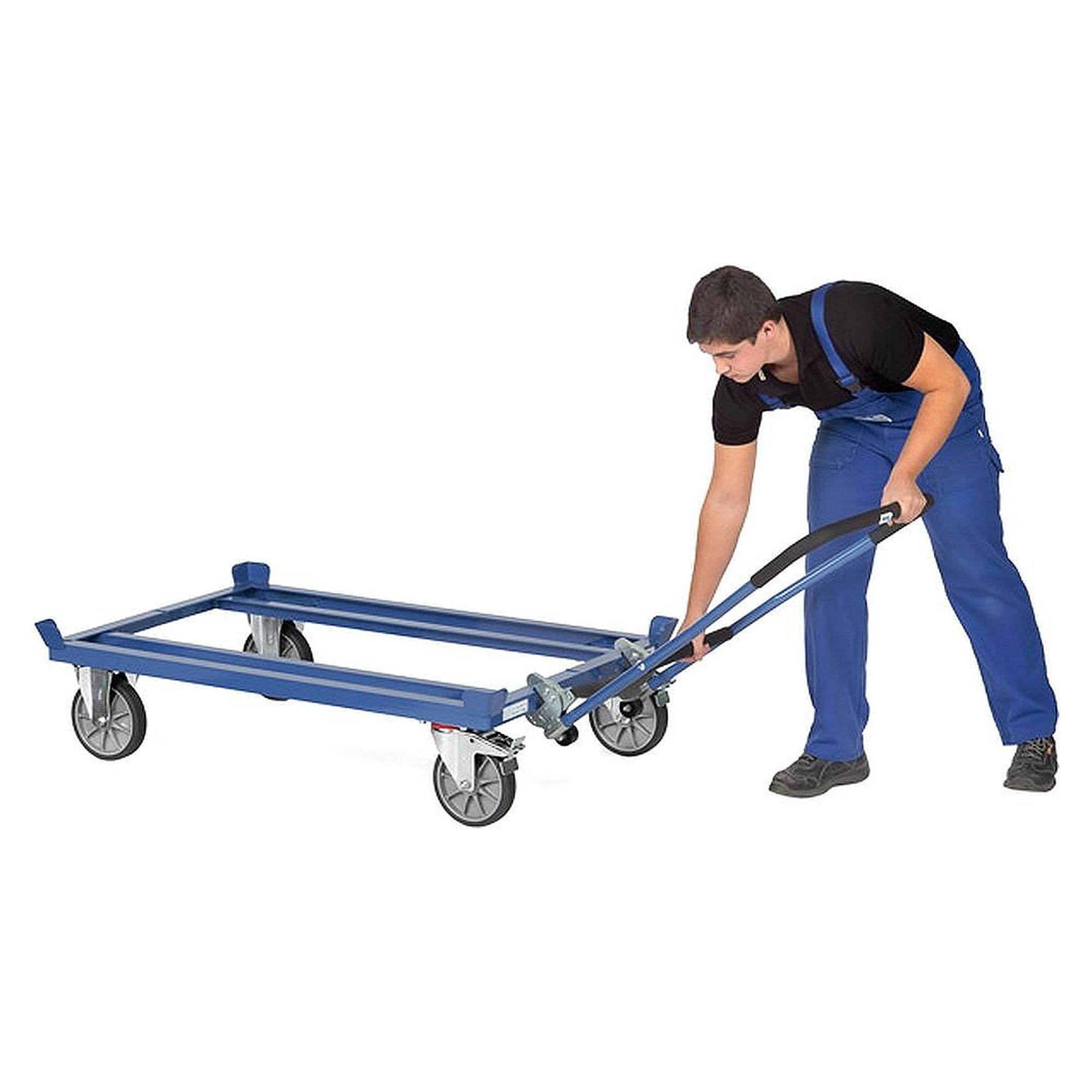 Clip-On Push Handle for Pallet Dollies - Fetra 22892