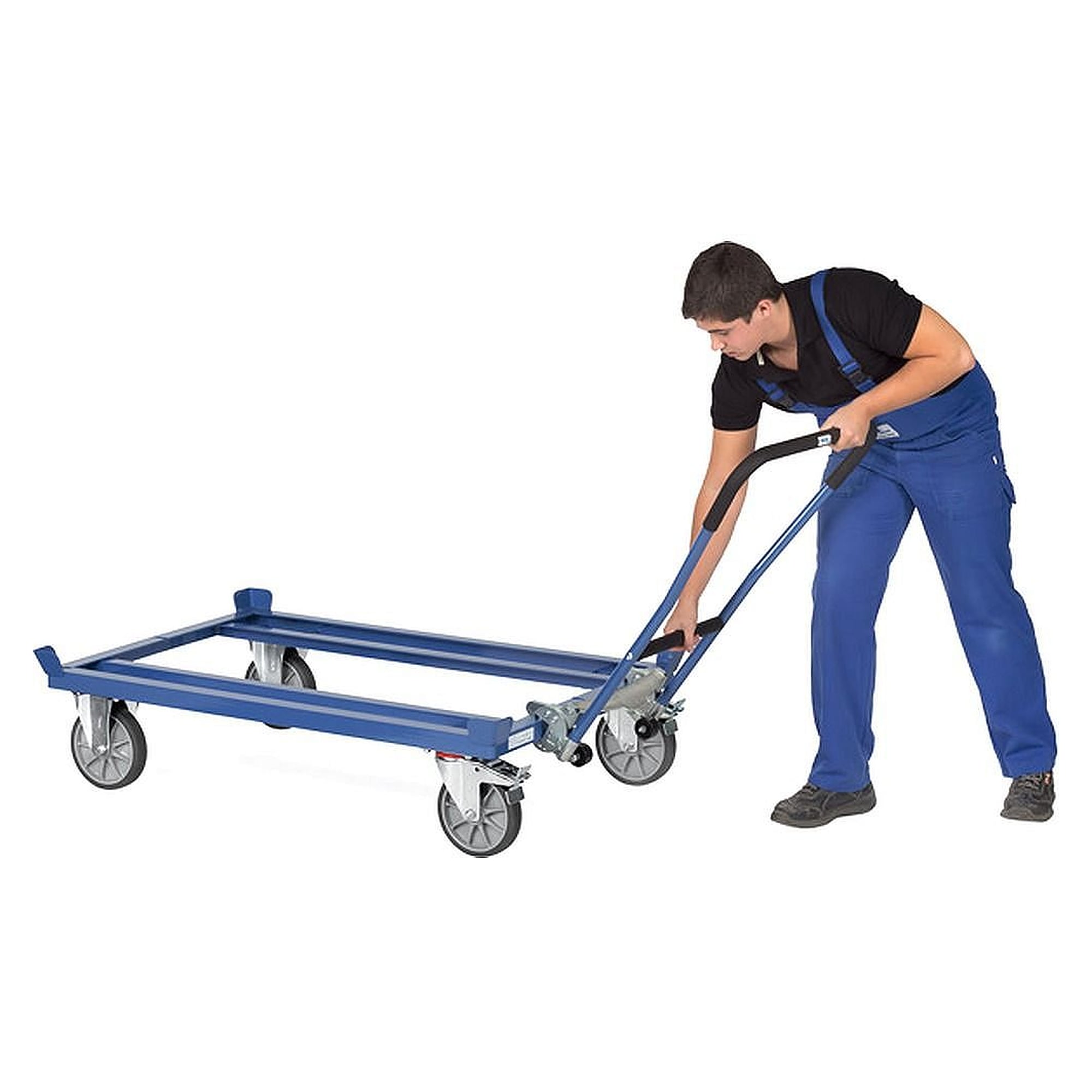 Clip-On Push Handle for Pallet Dollies - Fetra 22892