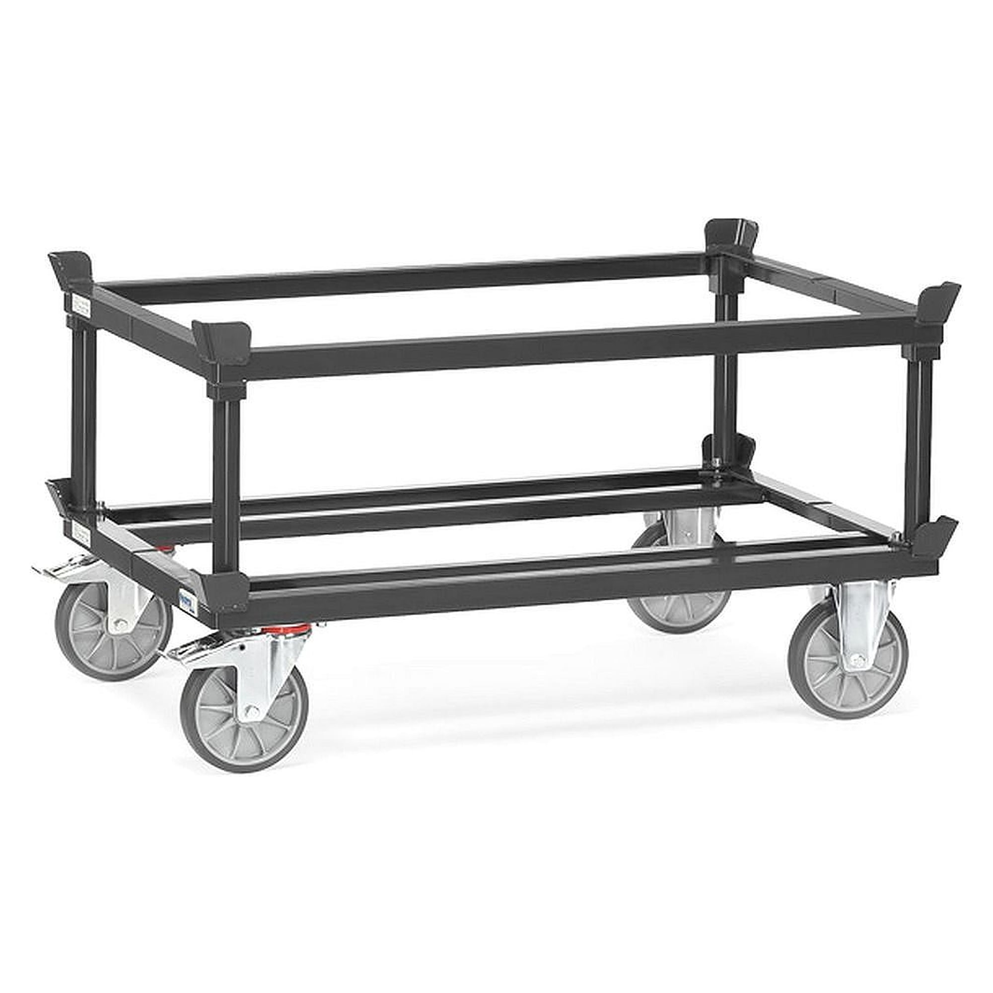 Aufsetzrahmen 1210 x 810 mm Höhe 370 mm für Paletten-Fahrgestell - Fetra 22921-7016