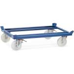 Fetra 23881. Pallet dollies for standard tugger trains. 1050 kg, suitable for transport on standard tugger train trailers