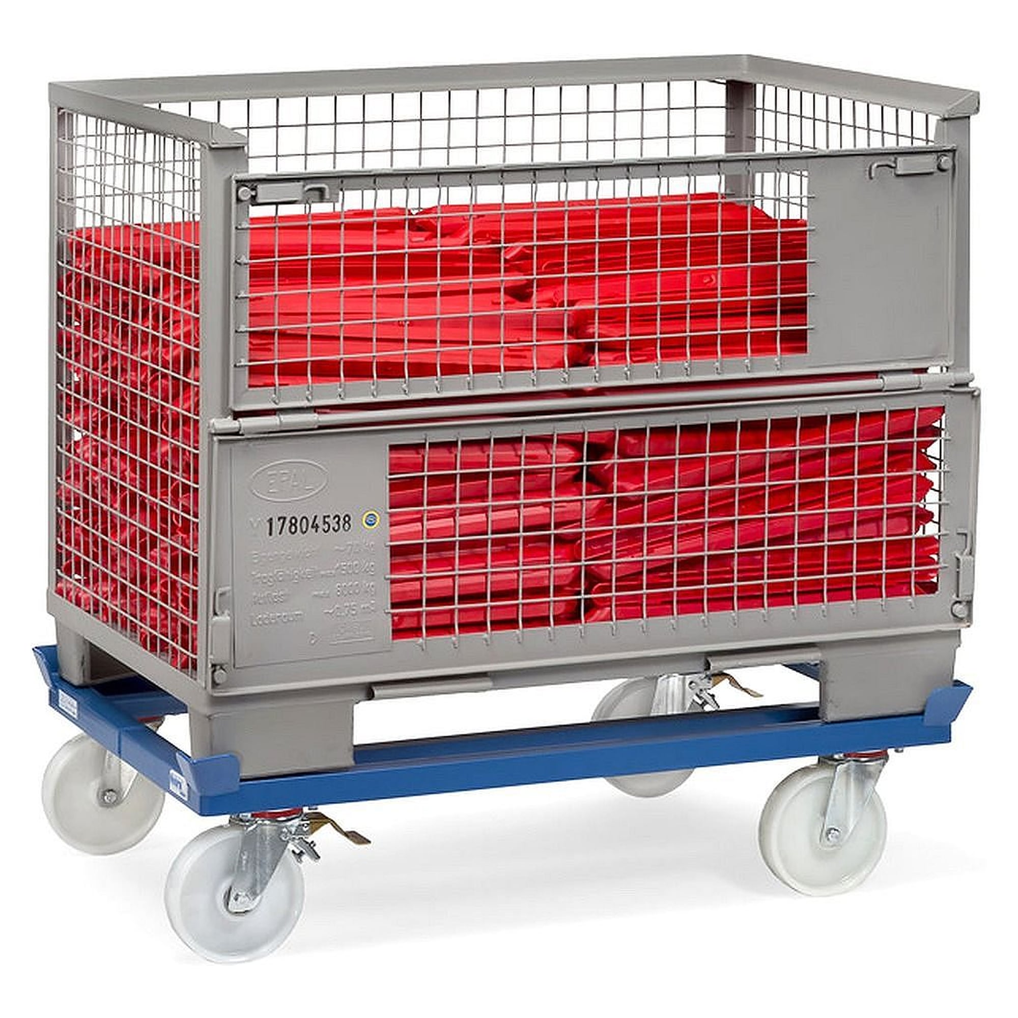 Tugger Train Trolley 1210 x 1010 mm 1050 kg, Polyamide - Fetra 23882